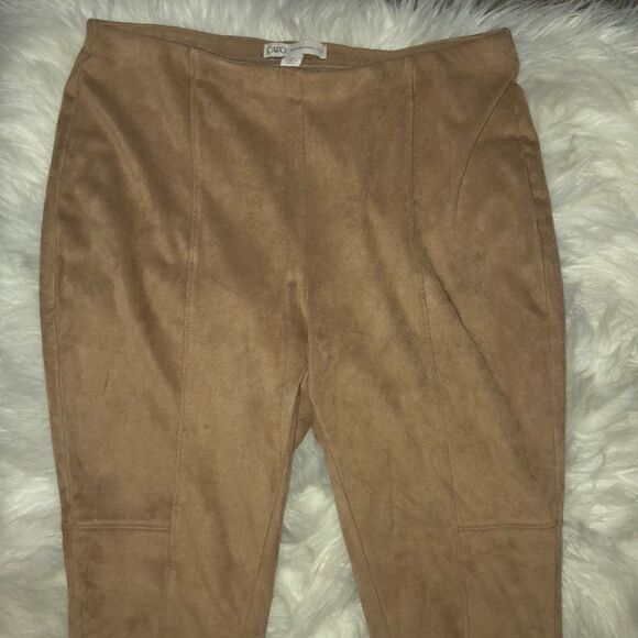 suede leggings (S)  - Picture 2 of 4